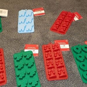 Brand New Silicone Molds (Christmas Theme)